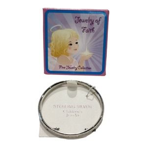 Sterling Silver Child's Bracelet - Faith Jewelry Collection, 925 SS21849